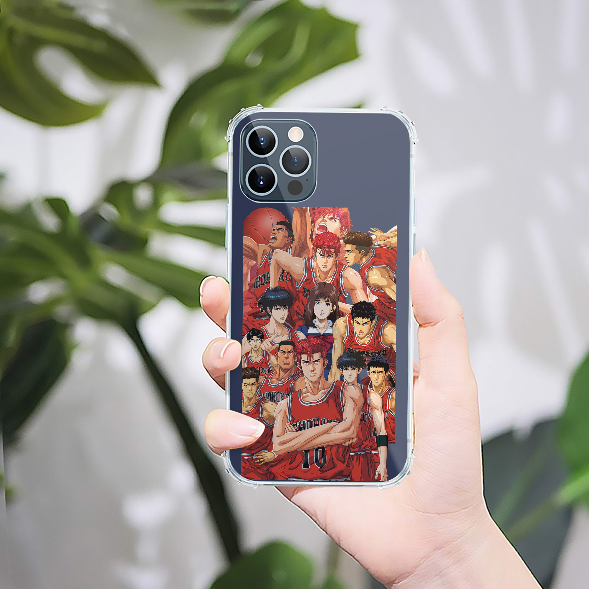 （画像用） SLAM DUNK／スラムダンク 【iPhone 12シリーズ対応】透明スマホケース（クリアソフトケース）